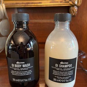 5 piece Set of Davines O1Shampoo and Body Wash